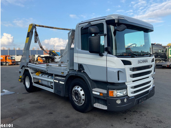 Skip loader truck Scania P 280 Euro 6 14 Ton portaalarmsysteem: picture 2