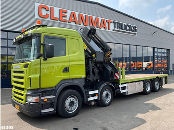 Crane truck Scania R 420 8x2 manual Palfinger 85 Tonmeter laadkraan + Fly-Jib: picture 2 Crane truck Scania R 420 8x2 manual Palfinger 85 Tonmeter laadkraan + Fly-Jib: picture 2