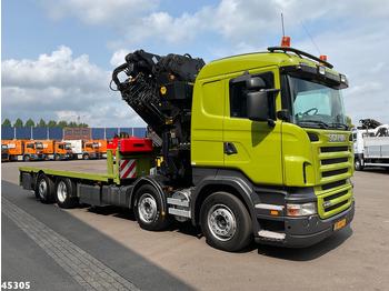 Crane truck Scania R 420 8x2 manual Palfinger 85 Tonmeter laadkraan + Fly-Jib: picture 4 Crane truck Scania R 420 8x2 manual Palfinger 85 Tonmeter laadkraan + Fly-Jib: picture 4