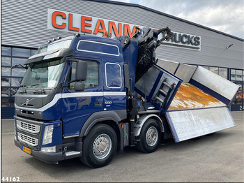 Tipper, Crane truck Volvo FM 500 Euro 6 HMF 50 Tonmeter laadkraan + Fly-Jib: picture 3