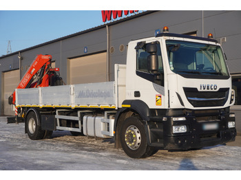 Leasing of IVECO Stralis 19.310 4x2 E6 / 100 tho. kilometers! / FASSI F135A.0.22 / 430 MTH! / remote control / rotator / 16 EPAL flatbed IVECO Stralis 19.310 4x2 E6 / 100 tho. kilometers! / FASSI F135A.0.22 / 430 MTH! / remote control / rotator / 16 EPAL flatbed: picture 4