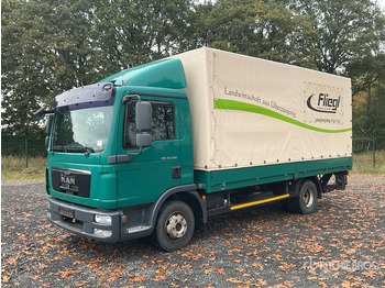 Curtainsider truck MAN TGL 12.220