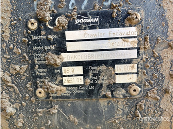 Crawler excavator DOOSAN DX140LC-5