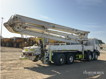 Concrete pump truck 2008 MAN TGA41.440 2008 Waitzinger 42 R4ST 42 m on ... Concrete Pump Truck: picture 3
