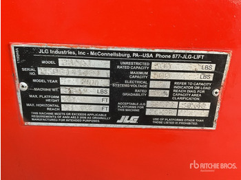 Articulated boom 2010 JLG 800AJ 4WD Diesel Articulating Boom Lift: picture 3