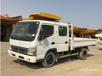 Dropside/ Flatbed truck 2012 Mitsubishi Canter 4x2 Crew Cab Flatbed Truck: picture 2