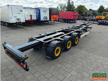 Container transporter/ Swap body semi-trailer Kögel PORT 40 SIMPLEX 20 3-Assen SAF - Schijfremmen - 2x20FT/30FT/40FT - Achterschuiver: picture 2