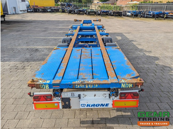 Container transporter/ Swap body semi-trailer Krone SDC-27 3-Assen BPW Drumbrakes - 5340KG - All Connections (O1912): picture 5