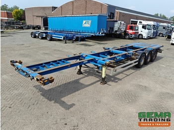 Leasing of Krone SDC 27 3 assen BPW - DrumBrakes - 5340KG - 2x 20FT 1x 30FT 1x40FT - NL kenteken Krone SDC 27 3 assen BPW - DrumBrakes - 5340KG - 2x 20FT 1x 30FT 1x40FT - NL kenteken: picture 2