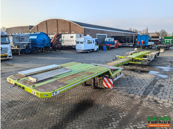 Low loader semi-trailer RECKER SAHN TIEFLADER SPEZIAL Dieplader - 3-StuurAssen - Afstandbediening - Uitschuifbaar - HydraulischVerbreedbaar - Wielkuipen -ZZ kenteken: picture 2