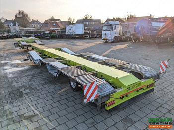 Low loader semi-trailer RECKER SAHN TIEFLADER SPEZIAL Dieplader - 3-StuurAssen - Afstandbediening - Uitschuifbaar - HydraulischVerbreedbaar - Wielkuipen -ZZ kenteken: picture 4