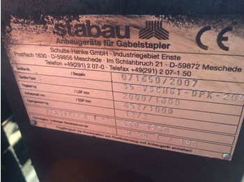 Forks for Material handling equipment Stabau  Double Pallet Handlers with Load Extender: picture 4