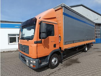 Curtainsider truck MAN TGL 12.210
