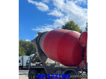 Concrete mixer drum