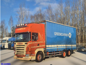 Curtainsider truck SCANIA R 480