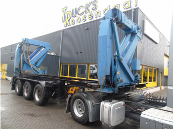 Container transporter/ Swap body semi-trailer KLAUS 20FT + SELF PROPPELED ENGINE + FULLY WORKING: picture 3