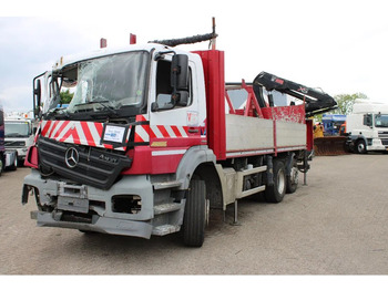 Crane truck Mercedes-Benz Axor 2633 + HIAB 144 BS 2 HIDUO + 6X2+REMOTE: picture 4