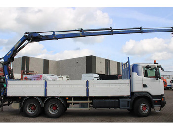 Crane truck Scania G440 hiab 166-4 hipro + 6x4 + manual + remote: picture 2