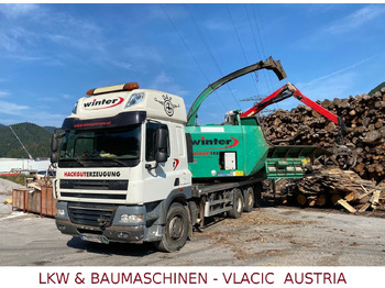 Leasing of  DAF CF85 Holzhackmaschine JENZ HEM 700 DAF CF85 Holzhackmaschine JENZ HEM 700: picture 1