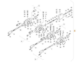 Hydraulic valve CASE
