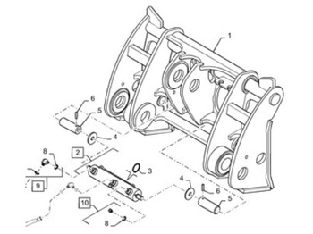 Quick coupler CASE
