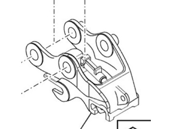 Quick coupler CASE