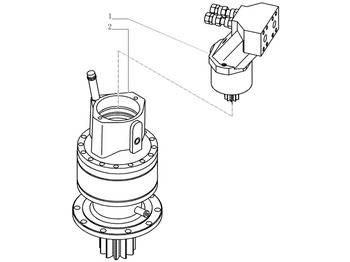 Swing motor CASE