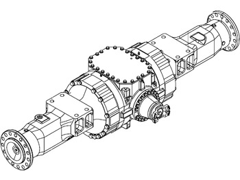 Rear axle HITACHI