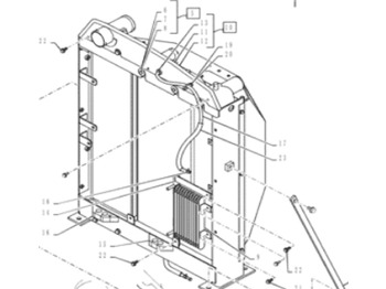 Radiator KOBELCO