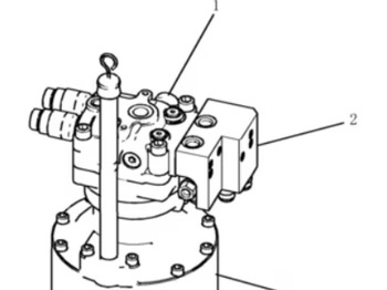 Swing motor NEW HOLLAND