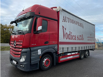 Curtainsider truck MERCEDES-BENZ Actros 2545