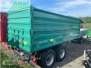 Farm tipping trailer/ Dumper Farmtech tdk 1800 dreiseitenkipper neu: picture 3