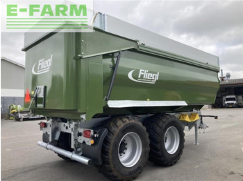Farm tipping trailer/ Dumper Fliegl tmk 264 fox profi m/400 mm kornoverbygning: picture 4