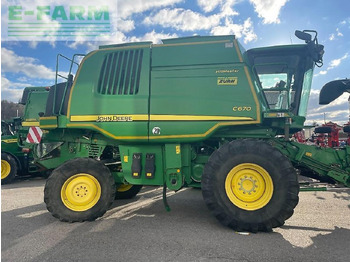 Combine harvester JOHN DEERE C670