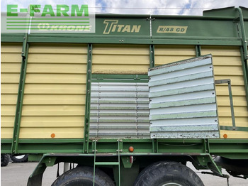 Farm tipping trailer/ Dumper Krone krone ladewagen titan r 48/gd: picture 3