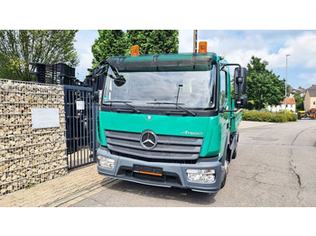 Hook lift truck Mercedes-Benz Atego 821, 3-Seiten Meiller, Alubordwände, Kipper: picture 2