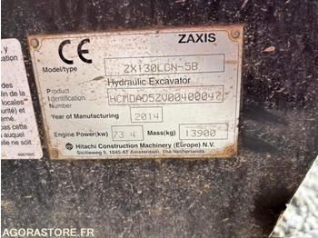 Excavator PELLE A CHENILLE ACIER HITACHI ZX130LCN-5B: picture 4 Excavator PELLE A CHENILLE ACIER HITACHI ZX130LCN-5B: picture 4