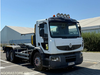 Hook lift truck RENAULT Premium Lander