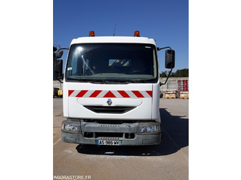 Truck CAMION BI-BENNE + GRUE - PL RENAULT MILDIUM 180 DCI Db - 2003 / 263 610 KM: picture 3