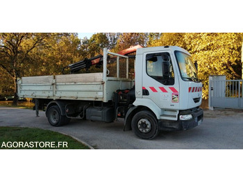 Truck Camion benne avec grue - Renault Midlum 2001 293846kms: picture 3 Truck Camion benne avec grue - Renault Midlum 2001 293846kms: picture 3