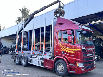 Logging truck SCANIA R 650