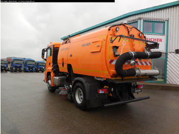 Road sweeper MAN TGS 18.420 4X2 BL Bucher OF 8000 TWIN beidseitig: picture 3