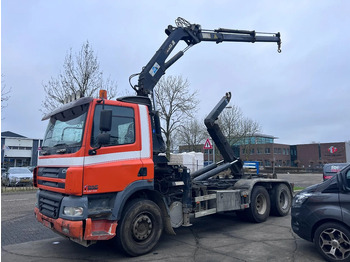Crane truck DAF CF 85.380 6X2 + MKG 141 A2 CRANE + 20 TON HOOKLIFT - EURO 3 - MANUAL GEAR - 10 TYRES: picture 2