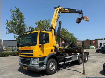 Hook lift truck, Crane truck DAF CF 85.410 6X4 - EURO 5 + PALFINGER PK15500 + REMOTE + PALFINGER HOOK: picture 5 Hook lift truck, Crane truck DAF CF 85.410 6X4 - EURO 5 + PALFINGER PK15500 + REMOTE + PALFINGER HOOK: picture 5