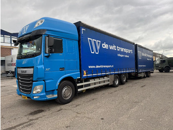 Curtainsider truck DAF XF 460