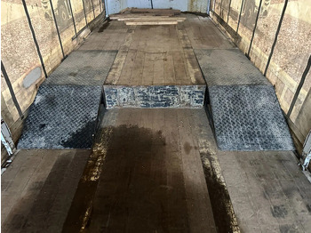 Low loader semi-trailer DRACO SCHUIFZEILEN + DAK, ACHTERPORTAAL VERBREEDBAAR: picture 4