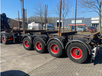 Logging semi-trailer Doll 4 AXLE - BPW - WOOD / HOLZ / TIMBER TRANSPORTER: picture 4