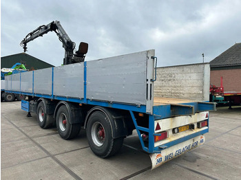 Dropside/ Flatbed semi-trailer Kwb HIAB 130R-206-2006: picture 4