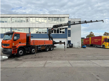 Crane truck RENAULT Premium 430