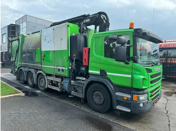 Garbage truck Scania P360 8X2 - HIAB 211BW-3 + FAUN VARIOPRESS - ONLY: picture 5